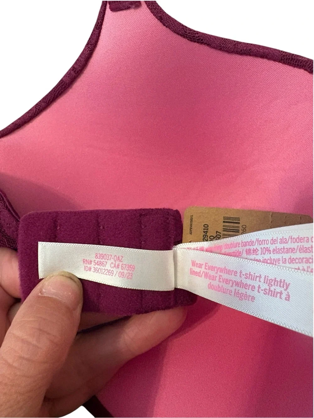 PINK Victoria's Secret Wear Everywhere T Shirt Bra Lightly Lined Bundle 36DD NEW